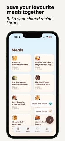 Our Fridge: Grocery List screenshot