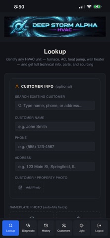 HVAC Tech Assistant Screenshot 1 of 5