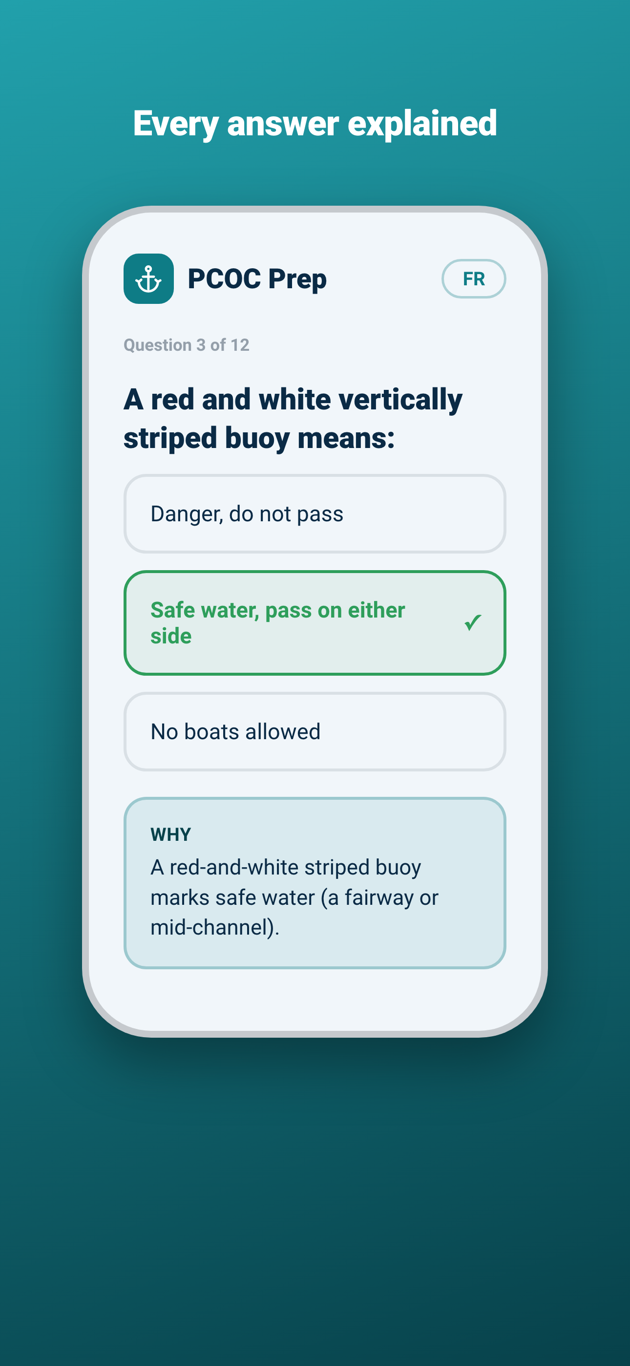 PCOC Prep: Boating Test screenshot 2