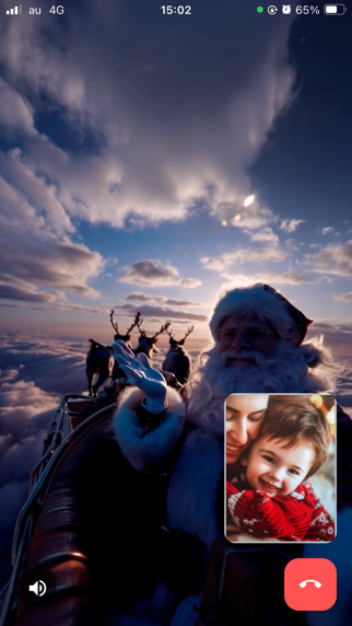 My Santa Talk - Video Call iPhone screenshot