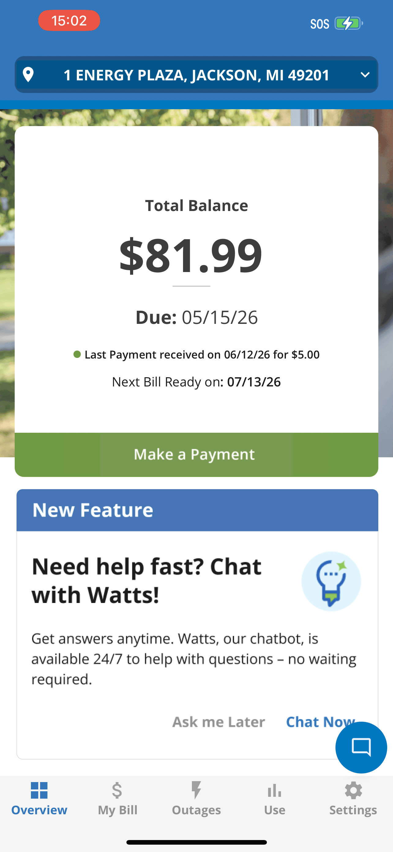 Consumers Energy screenshot 2