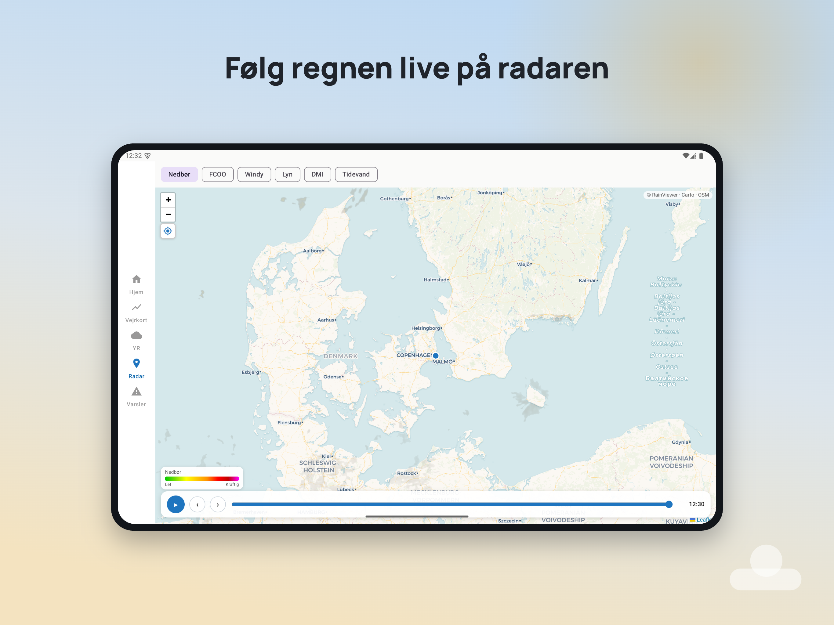 Byvejr – vejret i Danmark screenshot 10