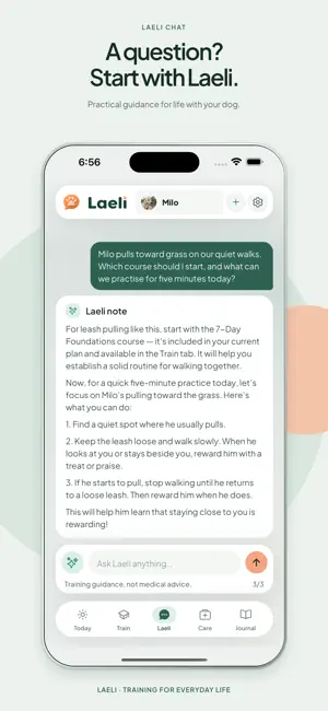 Laeli: Dog Training Coach screenshot 1