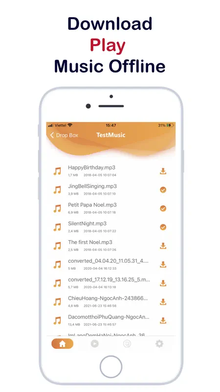 Music Downloader Editor/Player screenshot 2 of 4