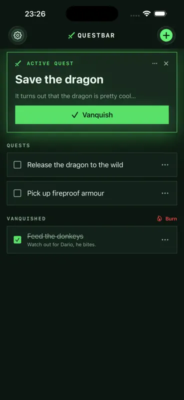 QuestBar screenshot 1 of 3