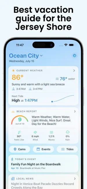 Ocean City, NJ - Beach Guides screenshot 1