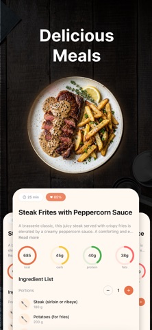Plate: Meal Recipes for One screenshot