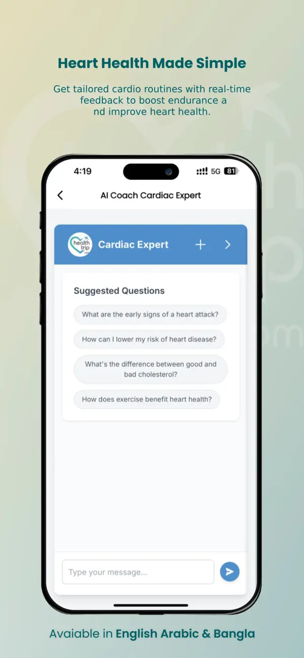 Screenshot #2 pour HealthTrip Patient