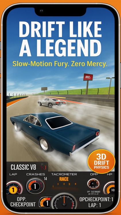 Racing American Muscle Cars screenshot-0