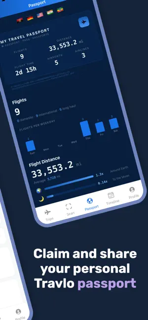 Travlo: Flight History Tracker screenshot 2