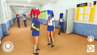 Anime Girl High School Student Screenshot