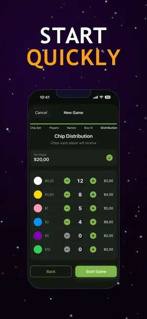 Home Poker Tracker Pal screenshot 1