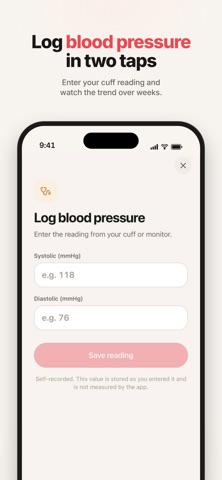 Heart Tracker - Blood Pressure Screenshot 5 of 6