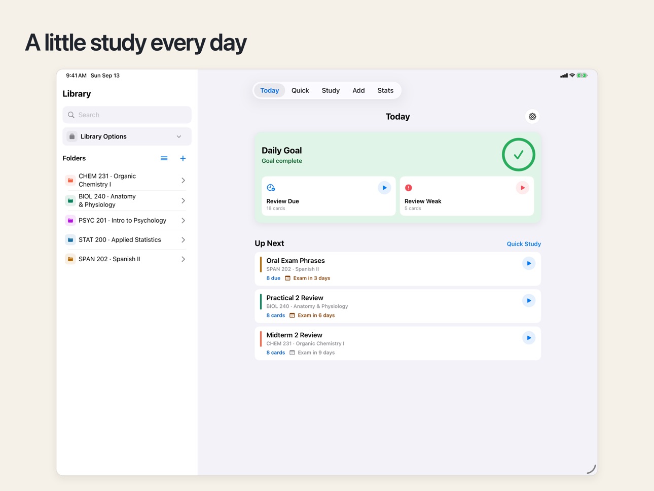 Screenshot 11 of Studyline: Modern Flashcards
