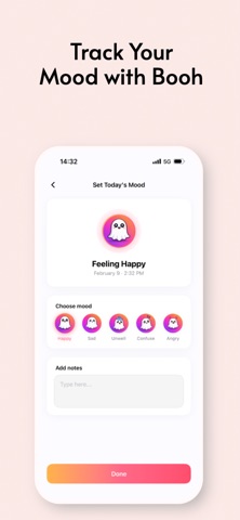 Booh - Daily Streaks & Habits iPhone screenshot