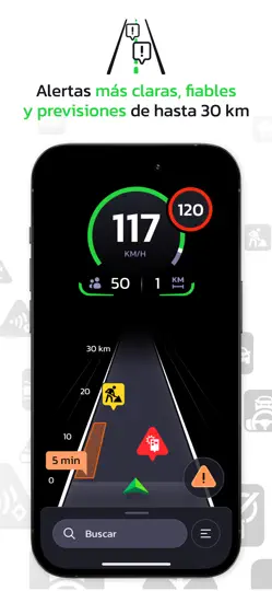Captura de pantalla de Coyote: Avisador Radares Y GPS en iPhone 3