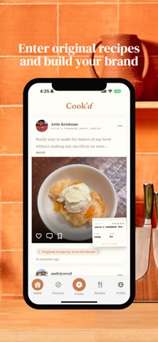Cook'd: Your Social Cookbook screenshot