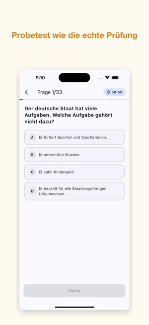 Inburgering KNM 2026 Oefenen screenshot 3
