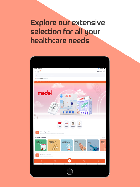 Raf Pharmacy iPad screenshot 1 - Medical app