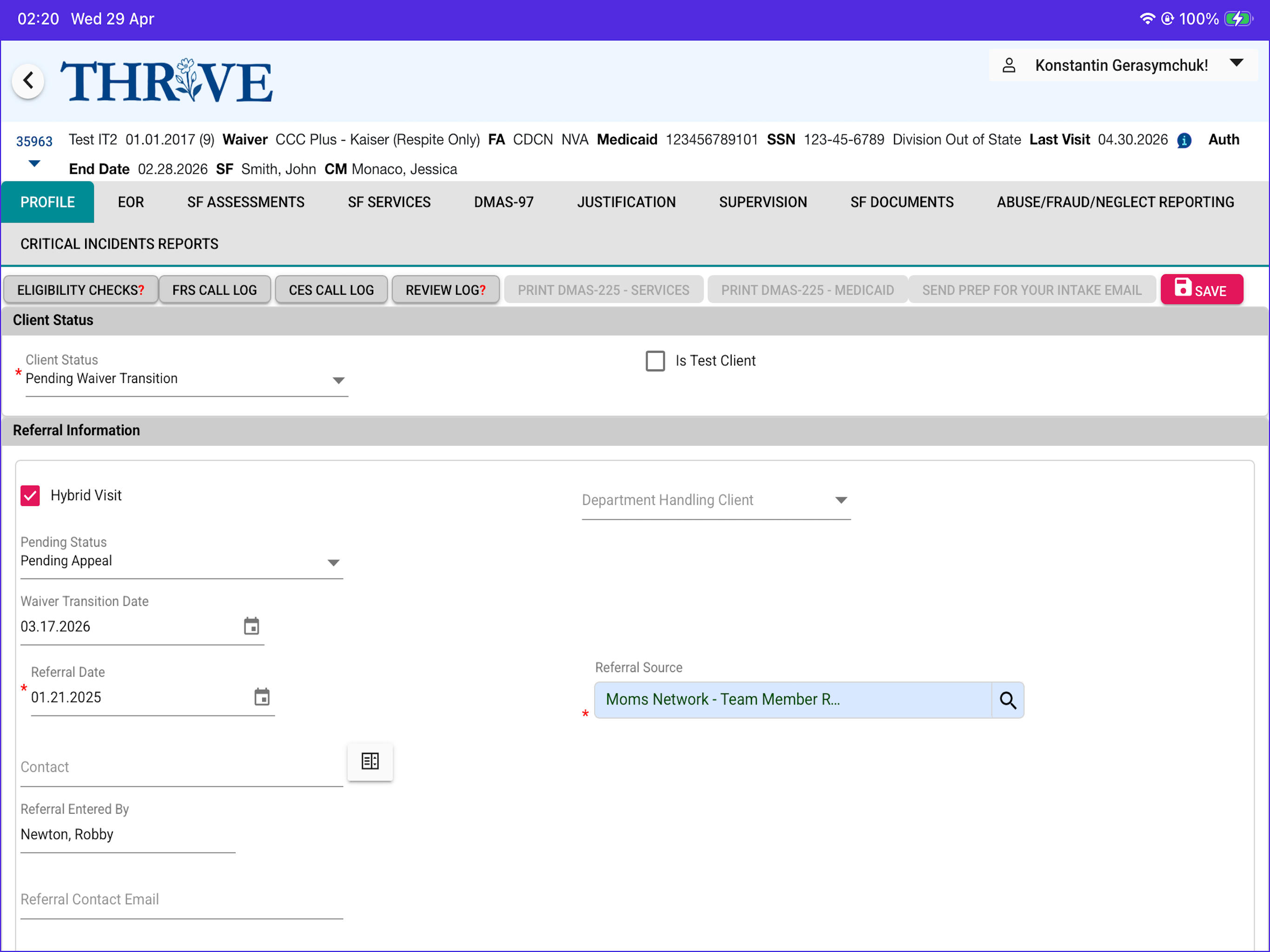 Thrive - MOMS in Motion screenshot 4
