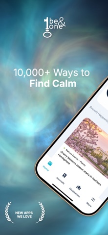 be&one: Meditation & Sleep iPhone screenshot