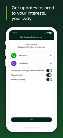 OneHub | Wellbeing iPhone screenshot