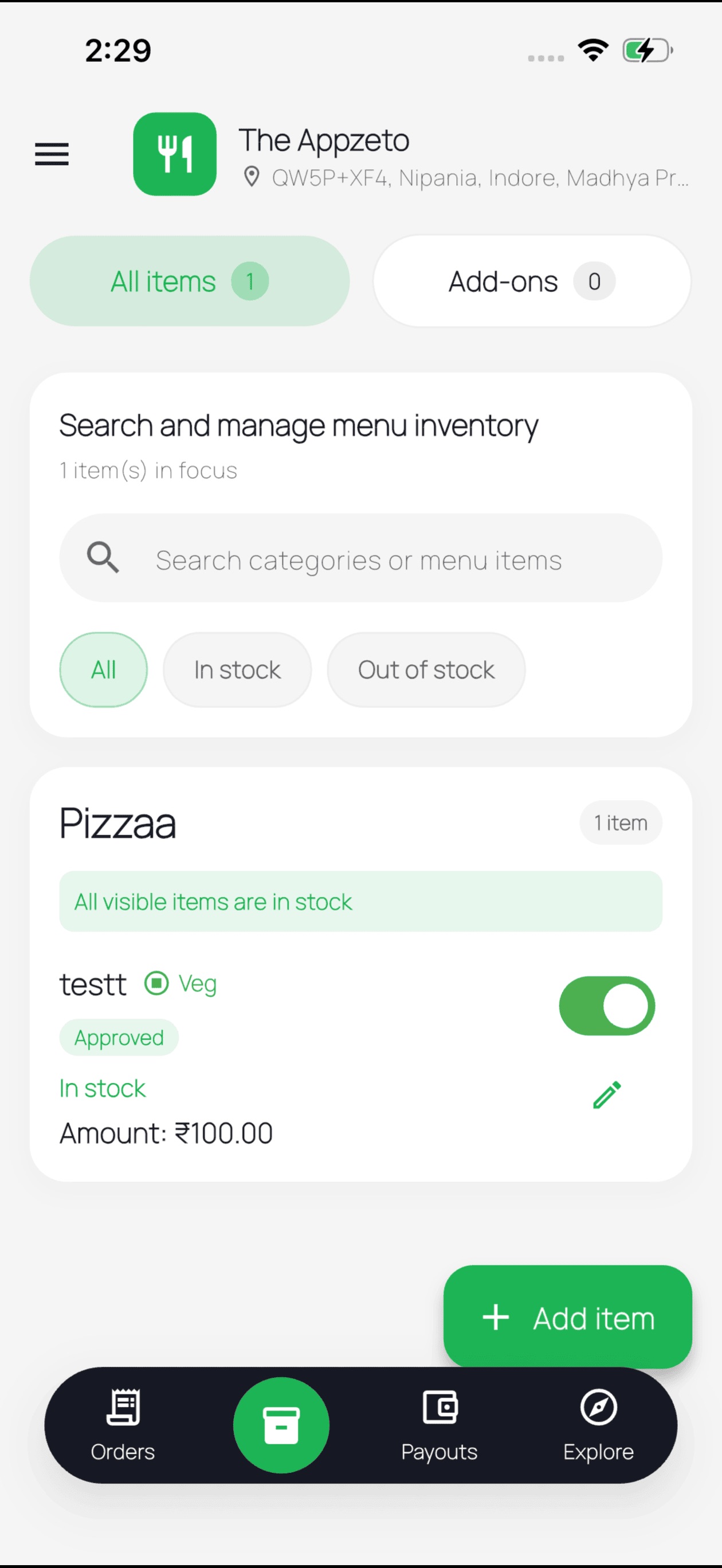 Screenshot 1 of Bhookingo Partner