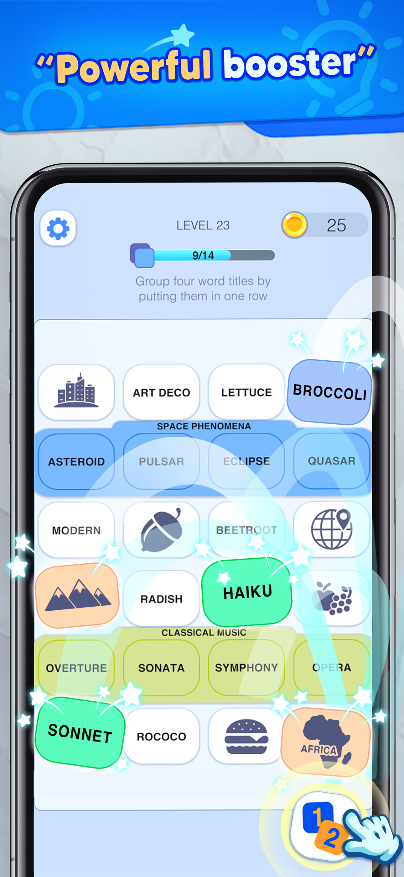 Word Group: Text Connect Game