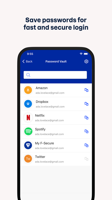 F-Secure: Total Security & VPN Screenshot