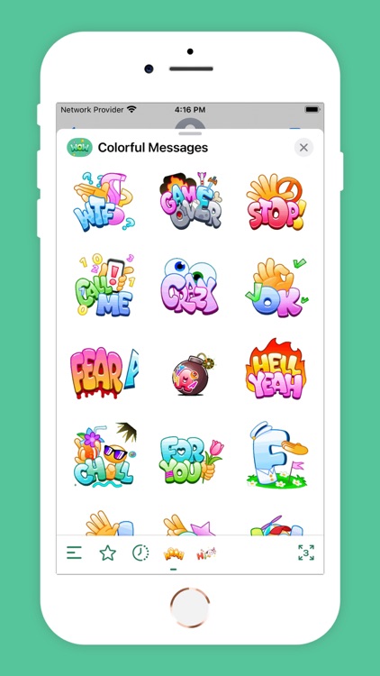 Colorful Messages Animated