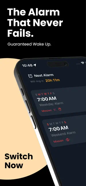Alarmly: Loud Alarm Clock screenshot 1