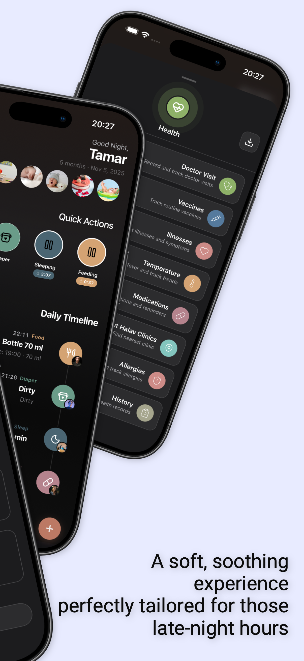 Calmino - Baby Tracker