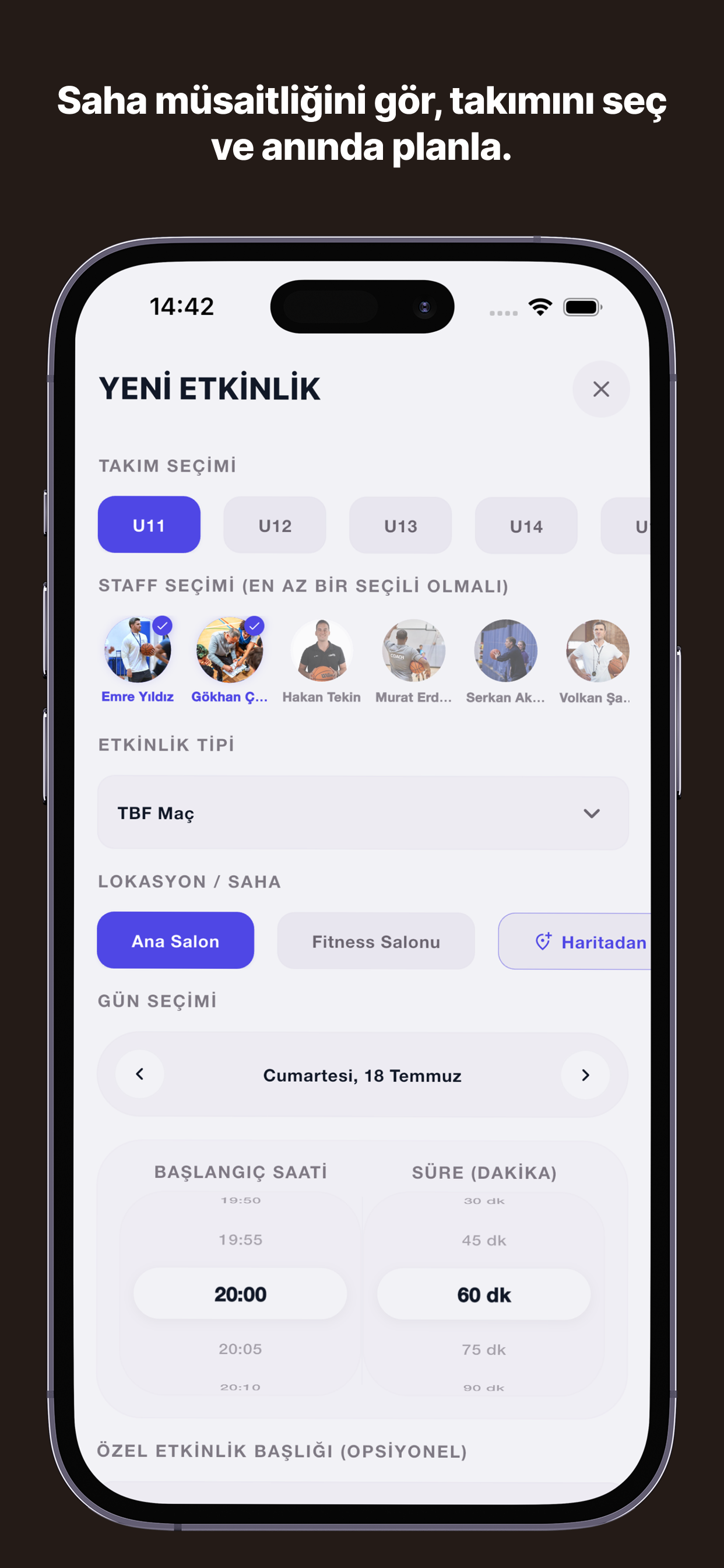 Clubplan screenshot 4