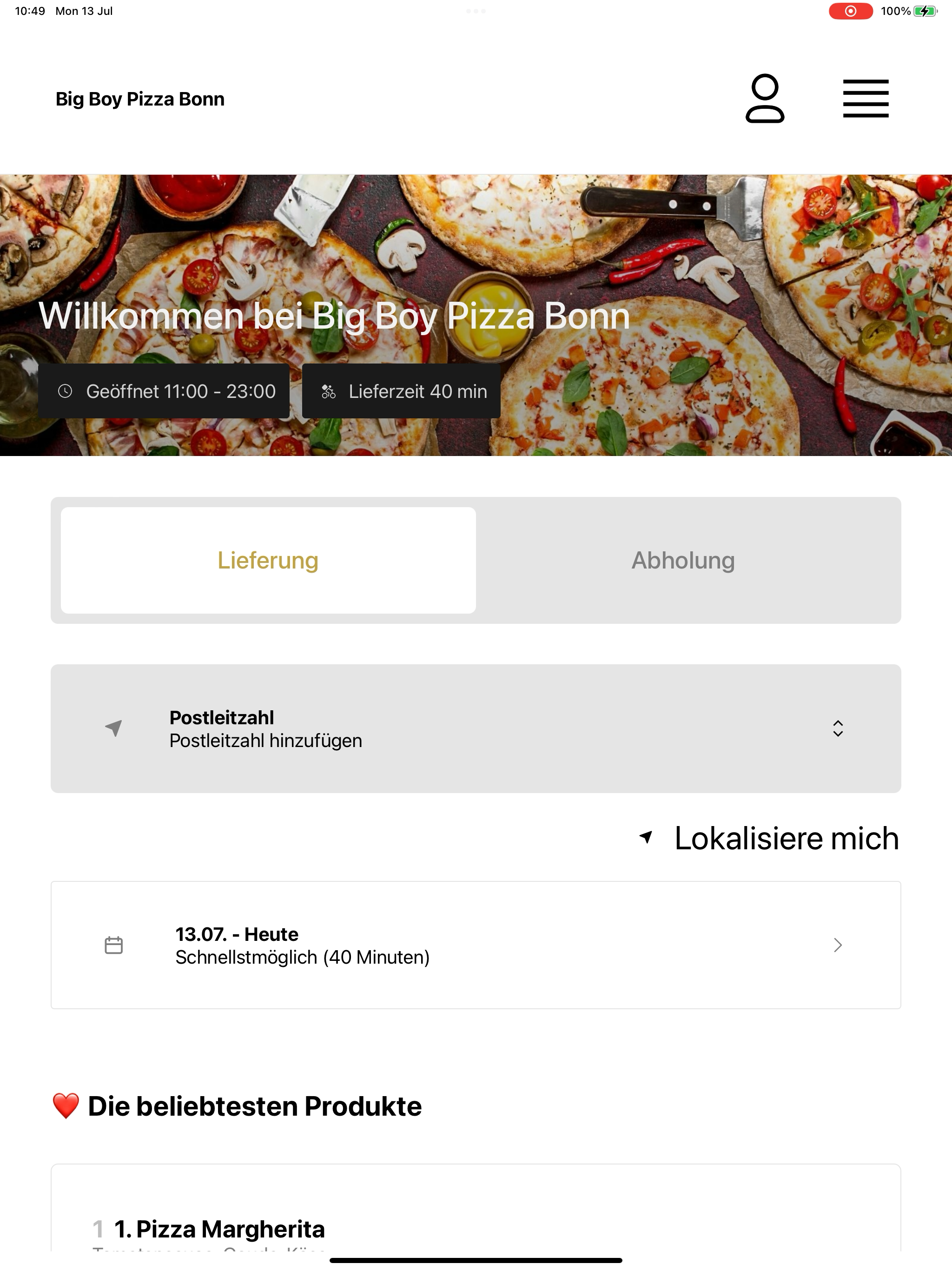 Big Boy Pizza Bonn screenshot 13