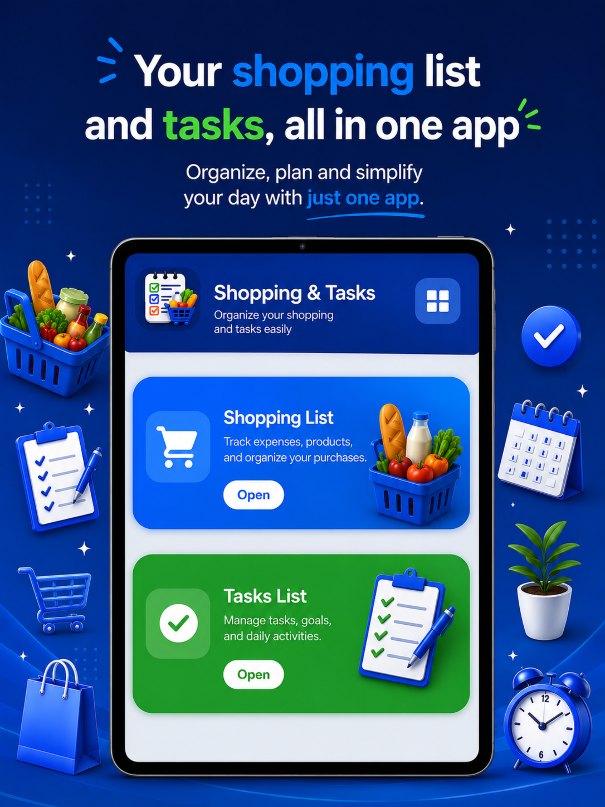 Shopping and Task Lists