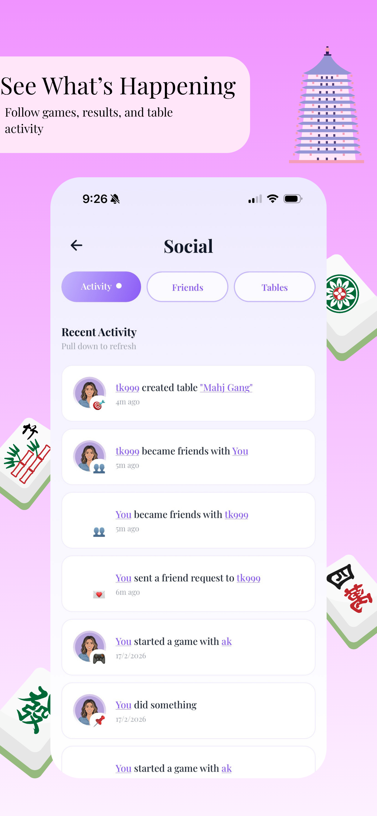 Mahjong Social
