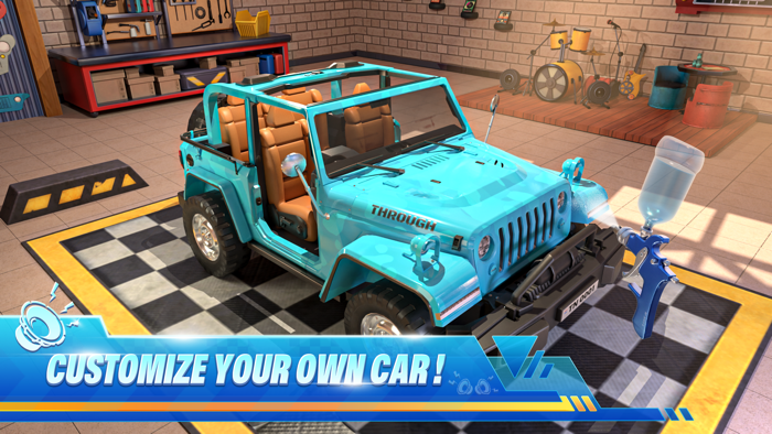 Car Mods Factory - Match 3