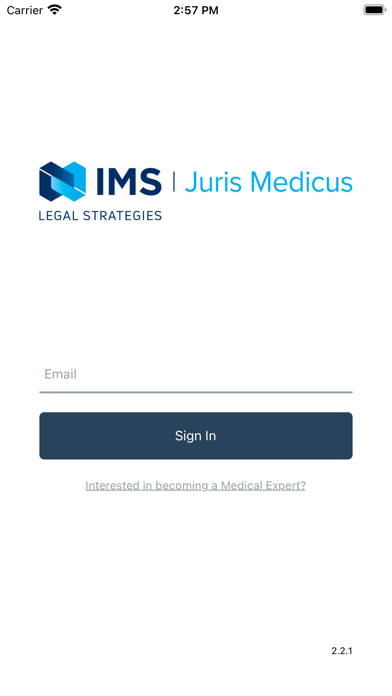 IMS Legal Strategies Screenshot