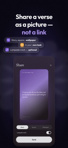 Bible Verse Widget: Lampada Screenshot 7 of 7