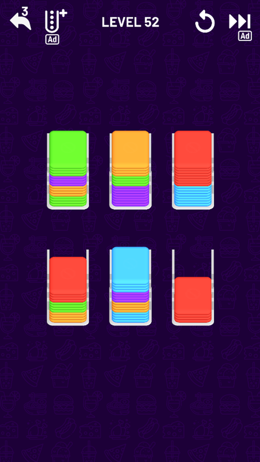 #5. Card Shuffle Sort Puzzle (iOS) 由: 52 Blue Studios