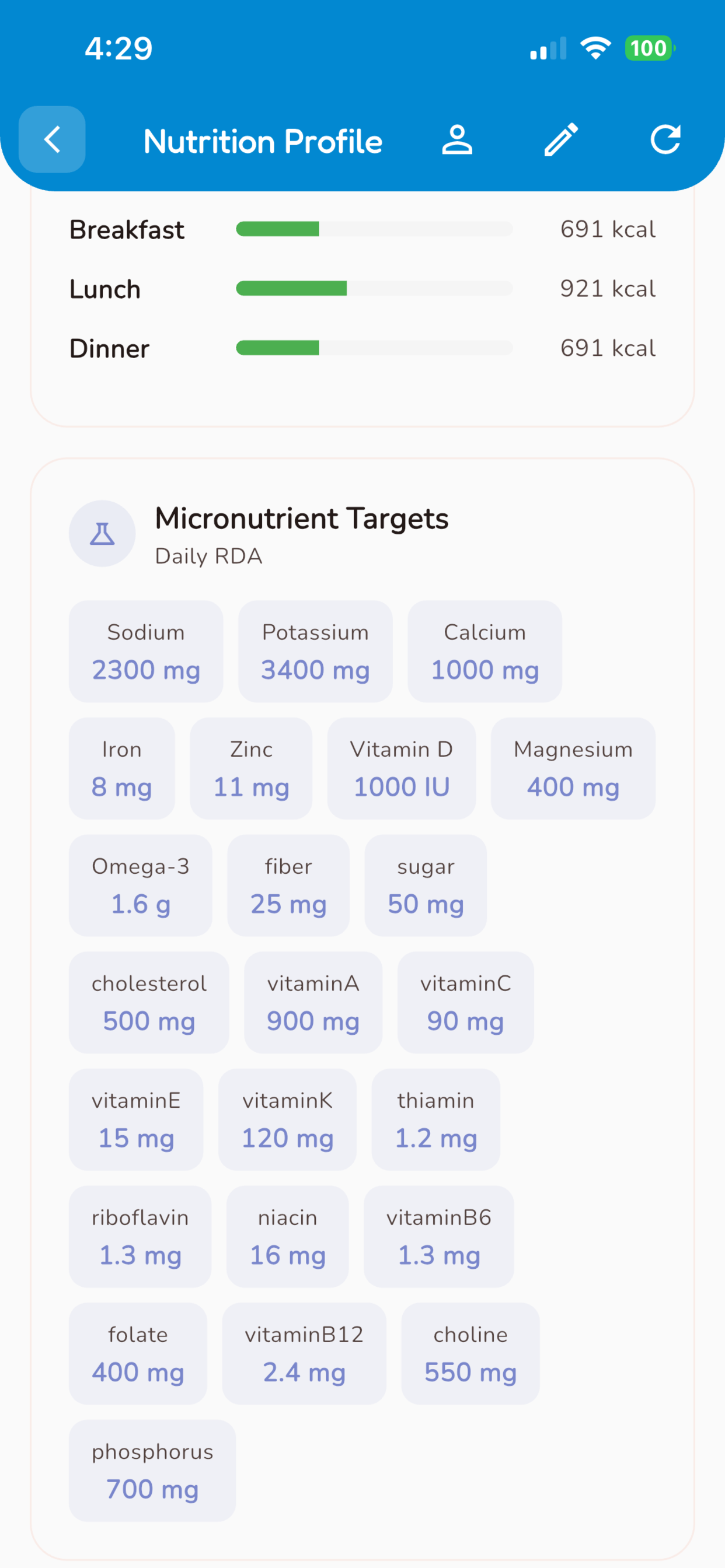 Tally - AI Nutrition Companion