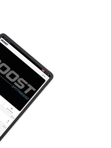 BOOST Fitness iPad screenshot