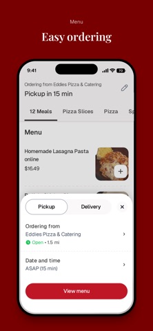 Eddies Pizza & Catering Screenshot 3 of 6