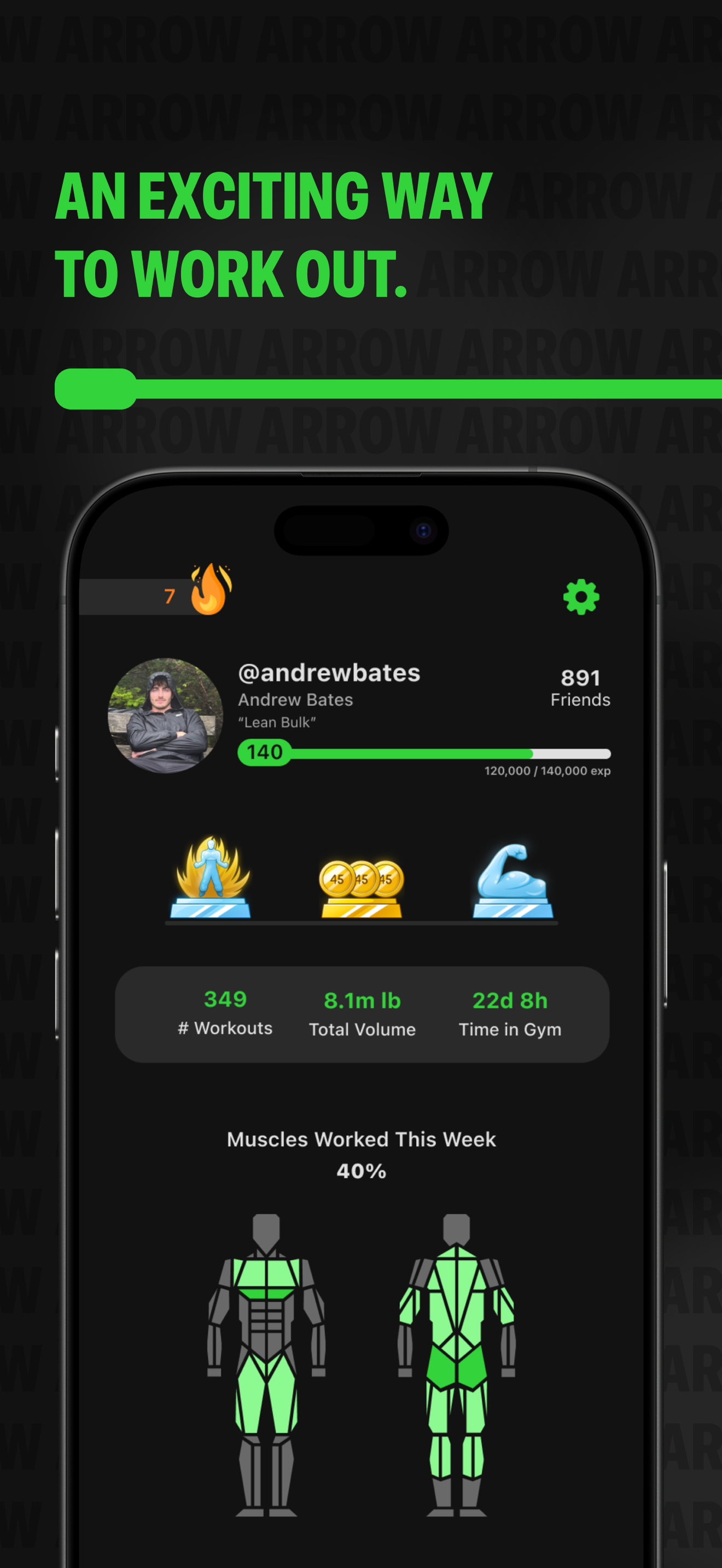 Arrow: Social Fitness Network