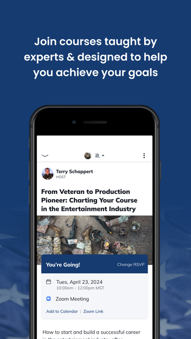 Heroes Wellness Collective iPhone screenshot 7 - Social Networking app