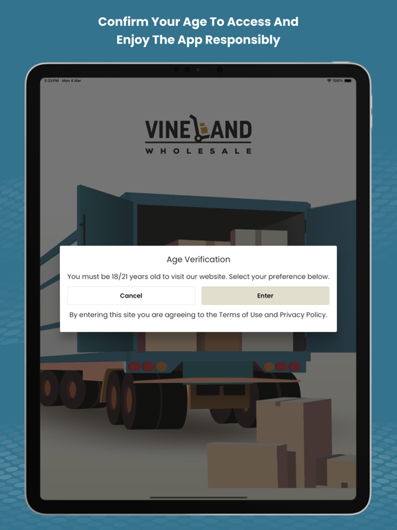 Vineland Wholesale Order