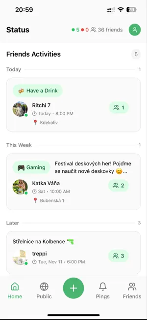 Status: Go Offline screenshot 2