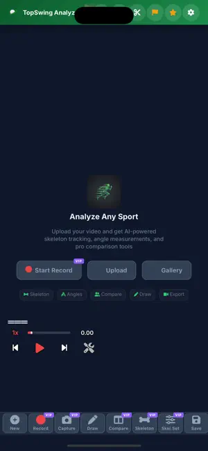 TopSwing Analyzer screenshot 1