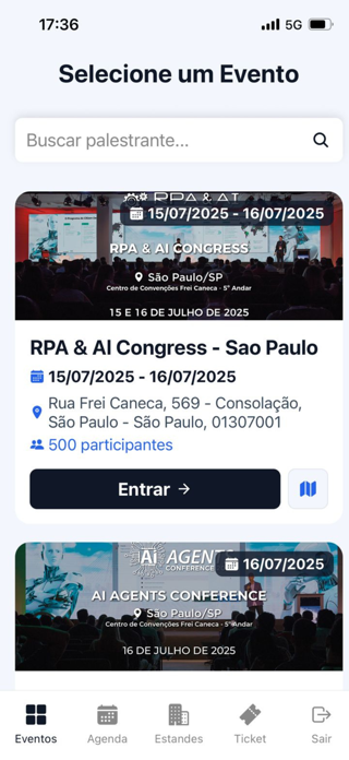 IIMA Eventos Screenshot 1 of 3