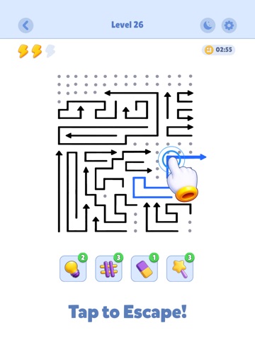 Path Flow!  - Tap Away Puzzles iPad screenshot
